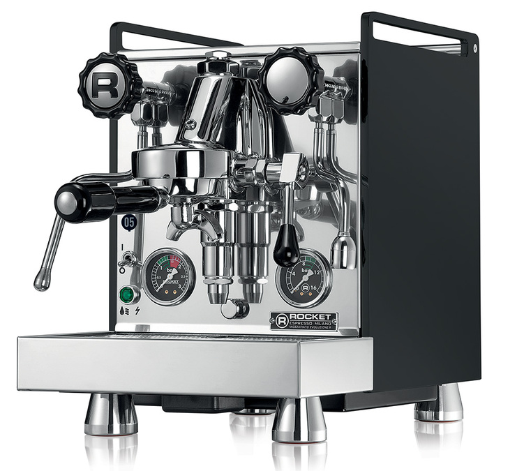 Espresso aparat ROCKET ESPRESSO Mozzafiato Cronometro R, crne boje.
