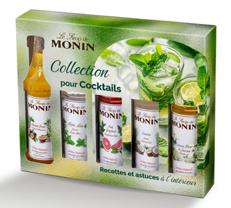 Sirup-Set – Cocktails, 5 x 25 cl – MONIN