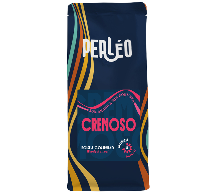 250 g - Café em grão - Sabor cremoso - PERLÉO