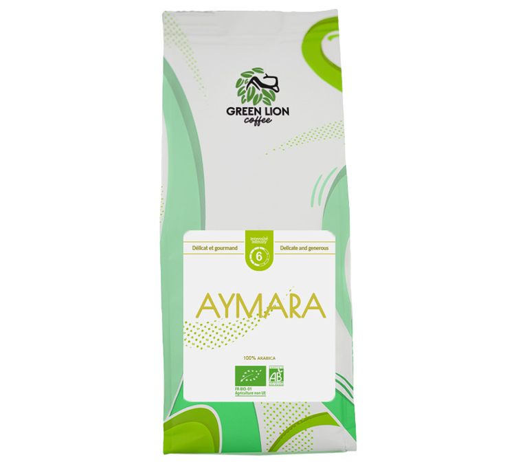 250 g – Café em grão – Aymara Bio – GREEN LION COFFEE
