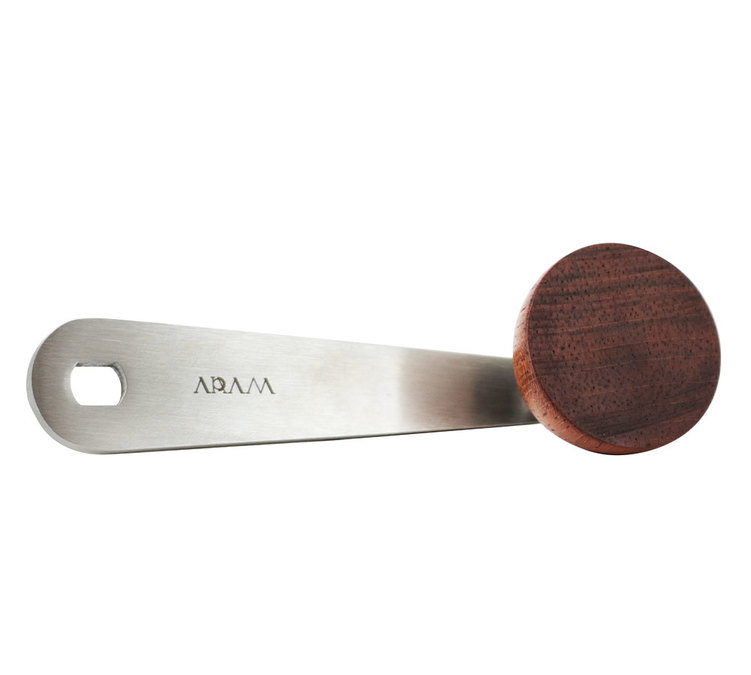 Manopola e pomello in legno per la macchina da caffè ARAM Espresso.