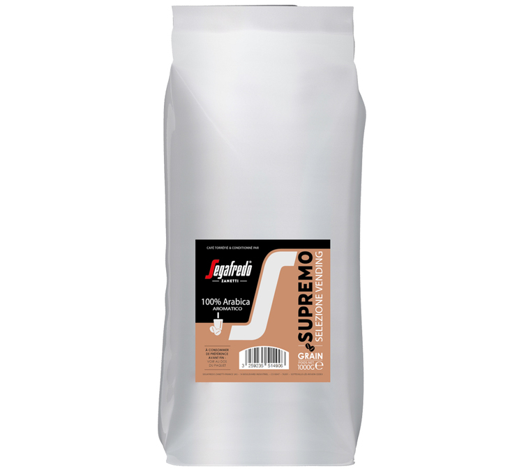1 kg - Café en grano - Selección Supremo - SEGAFREDO